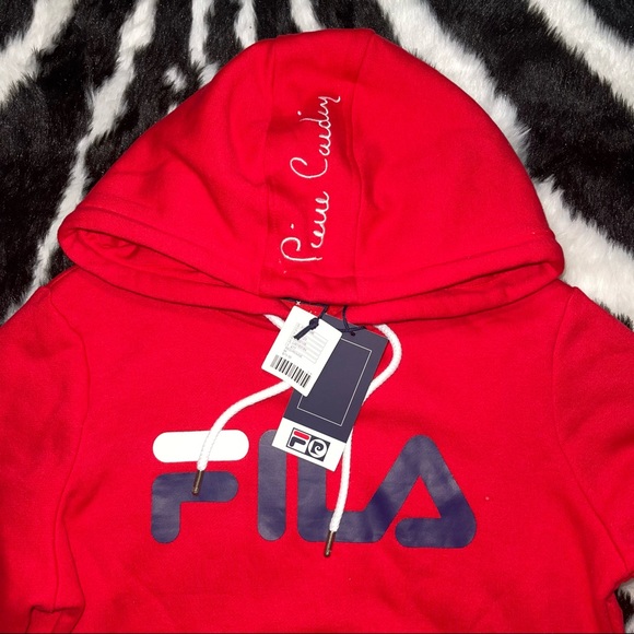 FILA + Pierre Cardin Circle Hoodie Sweatshirt - Picture 4 of 4